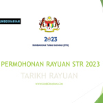 CARA PERMOHONAN RAYUAN STR 2023 (TARIKH RAYUAN)