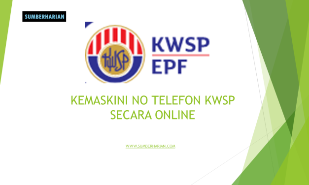 KEMASKINI NO TELEFON KWSP SECARA ONLINE